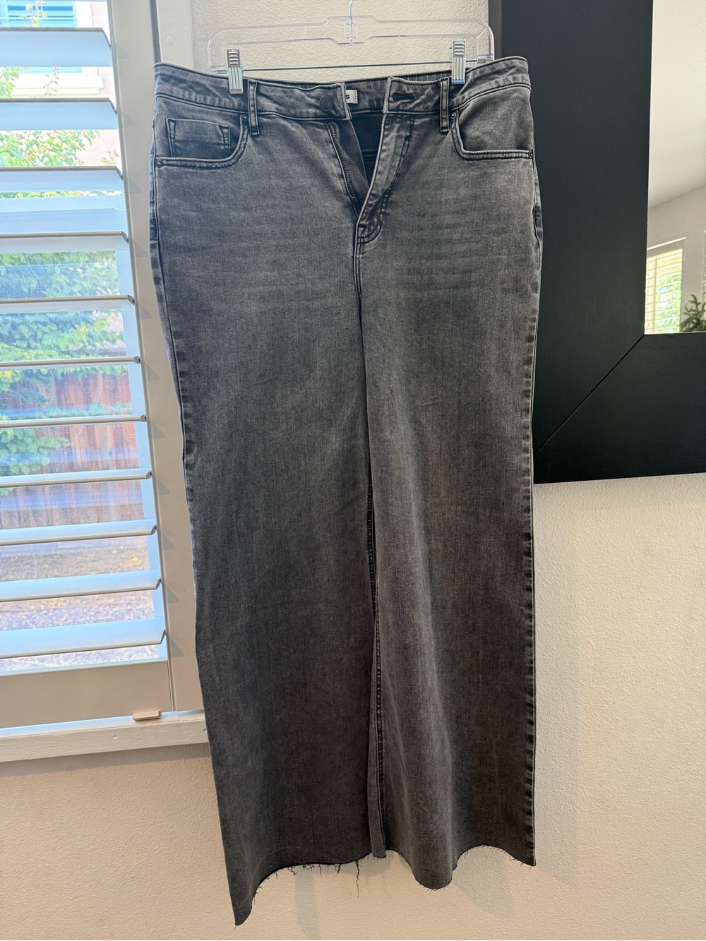 Vigoss Grey Denim Jeans with Branded Waist Tag